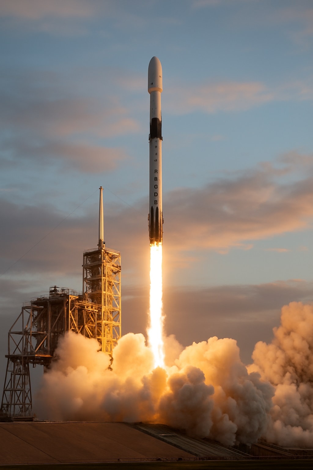 Falcon 9 Rocket Launch (AI) 