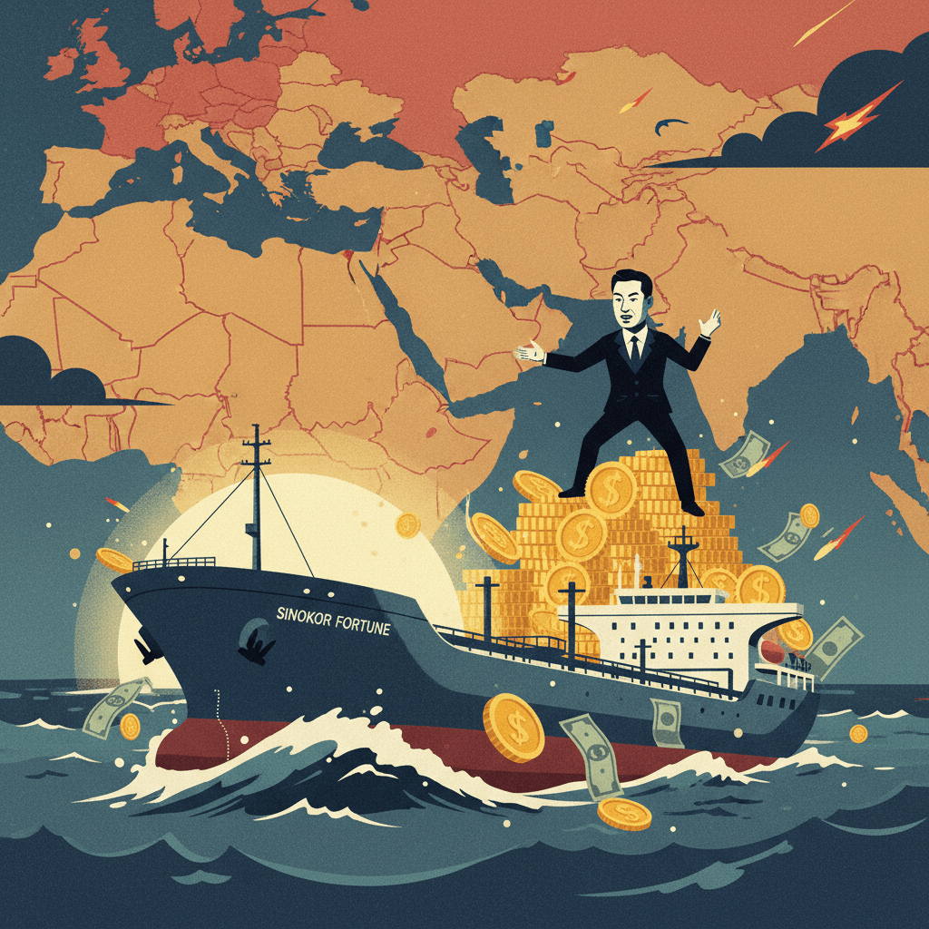 Korean Shipping Tycoon's Tanker Gamble Pays Off Amidst Mideast Conflict