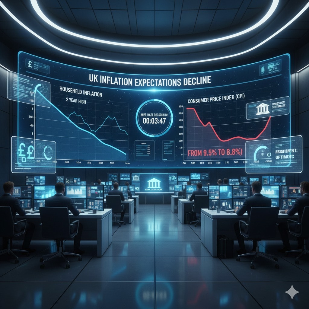  التضخم في بريطانيا  (Ai)