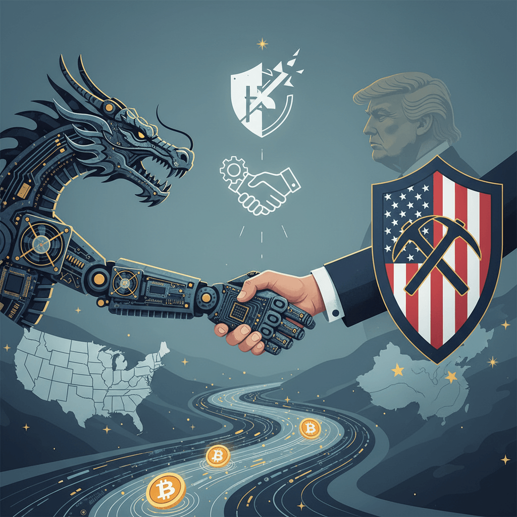 From National Security Threat to Business Partner: Bitmain's U.S. Strategy Evolves with Trump Ties