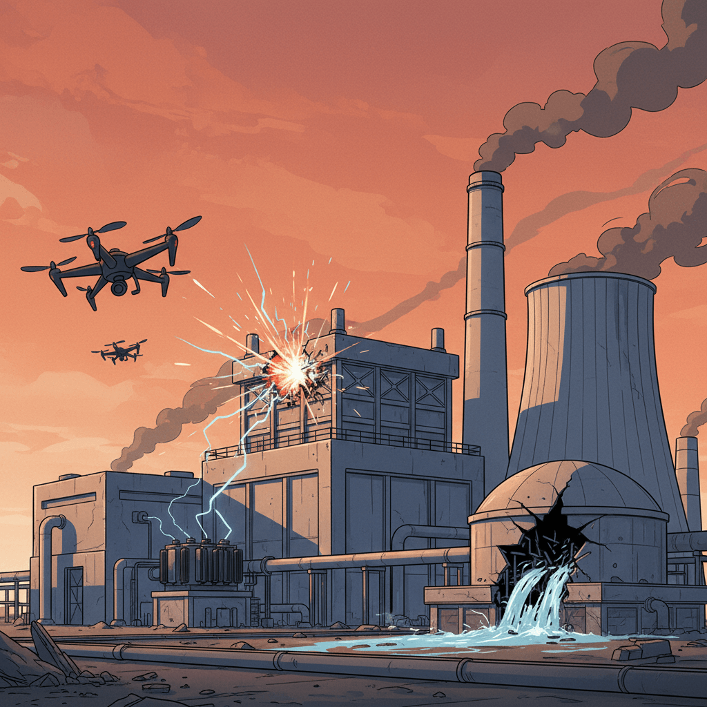 Kuwaiti Power and Water Facilities Hit by Drone Attacks