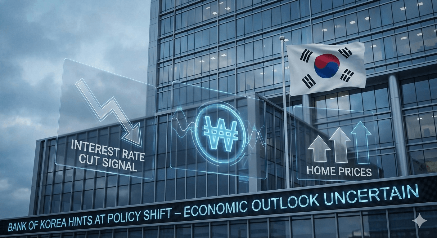 بنك كوريا يبقي خفض الفائدة مطروحًا في 2026 (Ai)