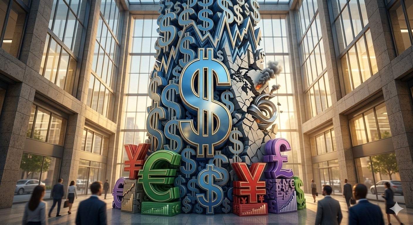 الدولار لا يزال مهيمنًا_صورة مولدة عبر الذكاء الاصطناعي