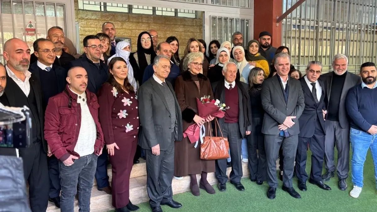 خلال زيارة وزيرة التربية المدارس في العرقوب (وطنية)