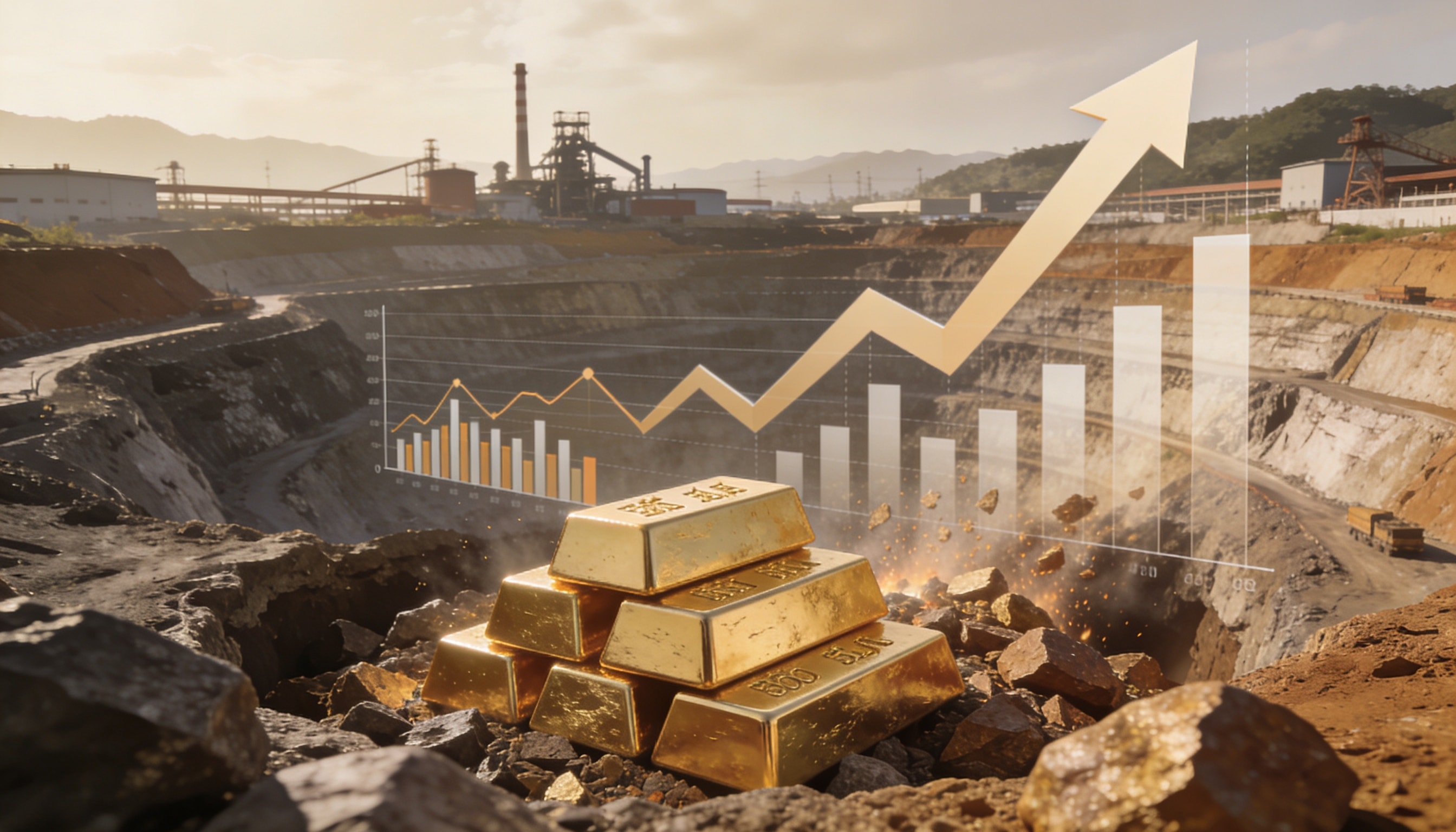 إنتاج الذهب  (Ai)