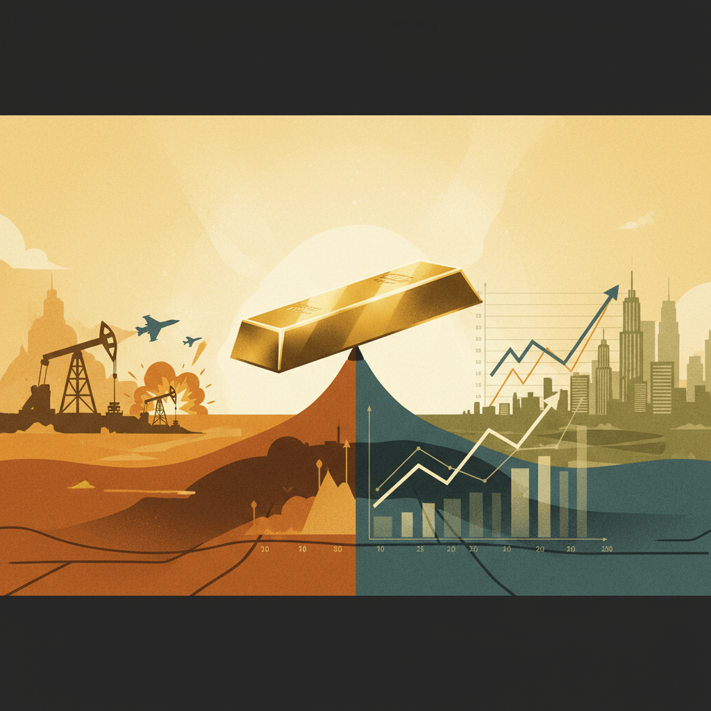 Gold Prices Stabilize Amid Mideast Conflict Economic Assessments