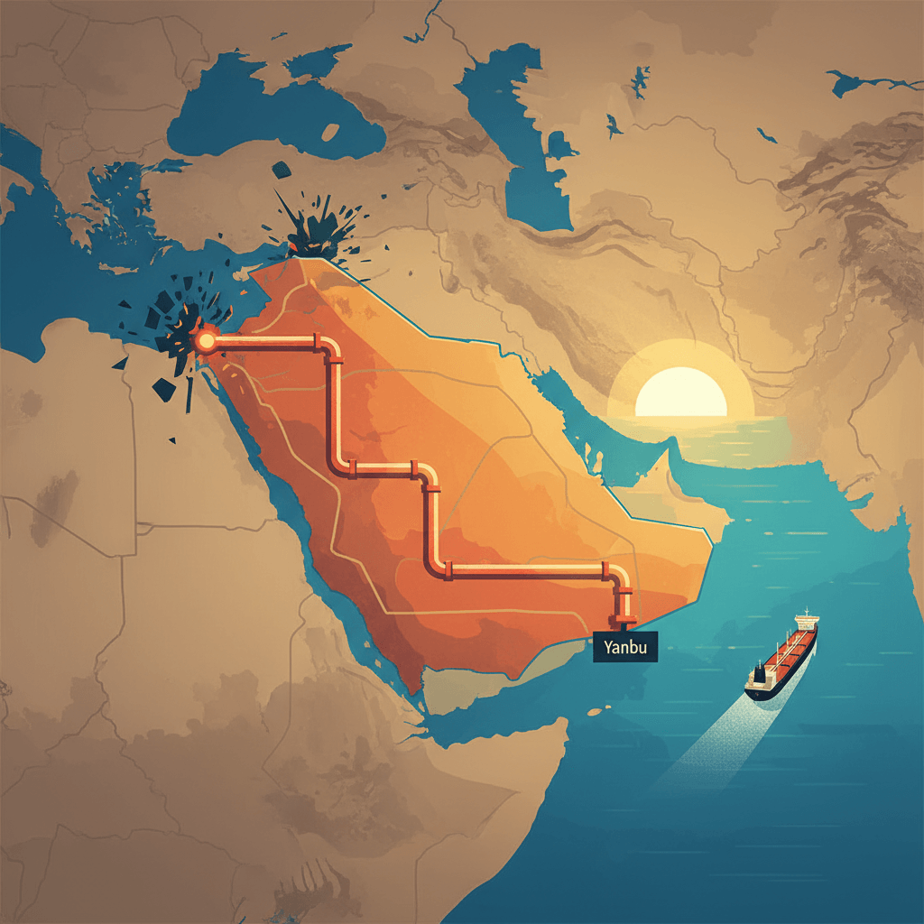 Saudi Arabia's East-West Pipeline: A Lifeline Amidst Regional Tensions