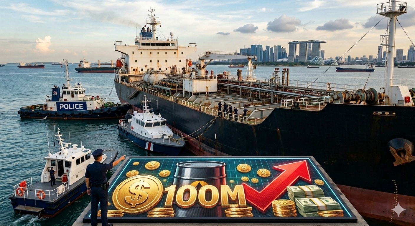 ناقلة نفط مصادرة ترتفع قيمتها-صورة مولدة عبر الذكاء الاصطناعي