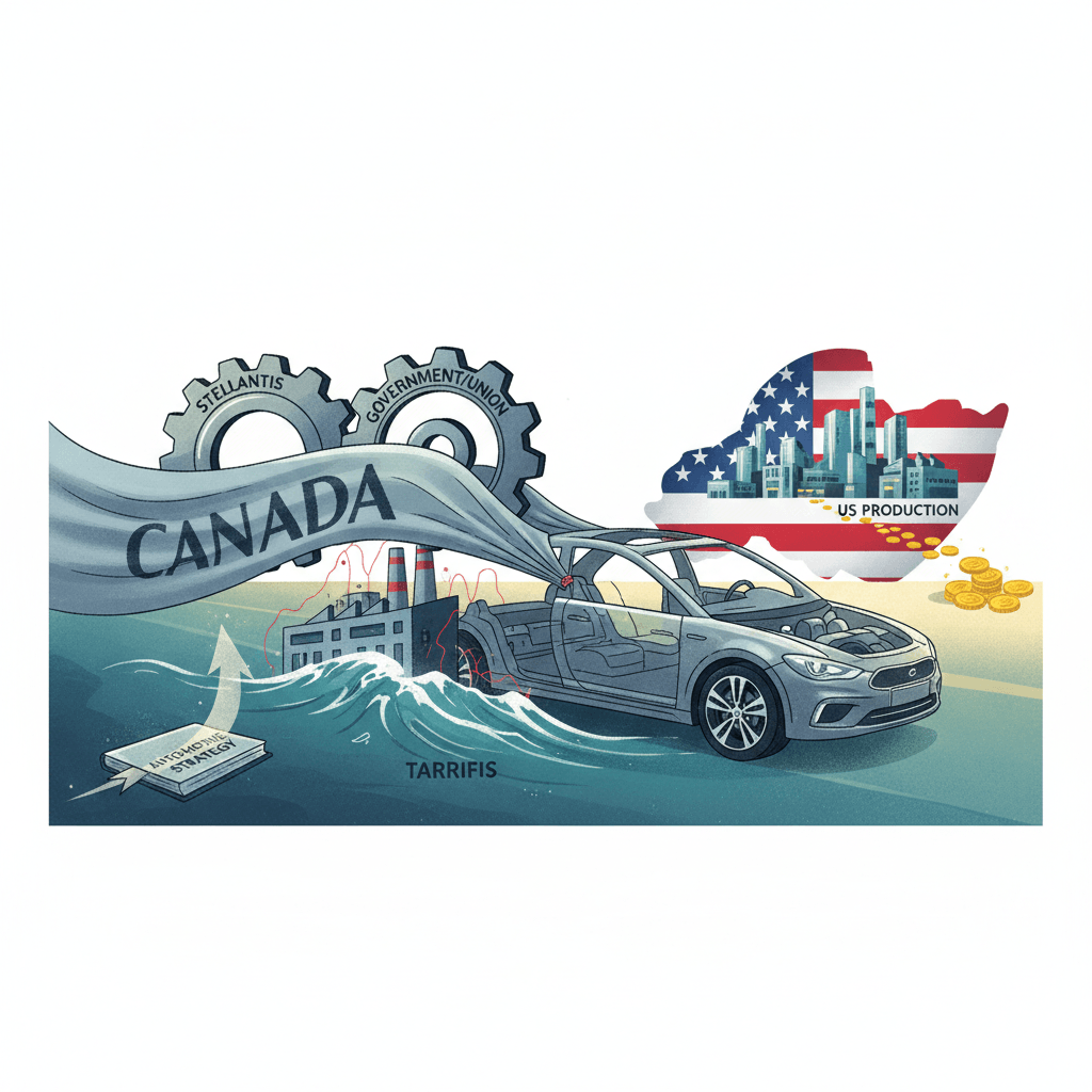 Stellantis Seeks 'Sustainable Option' for Brampton Plant Amid Tariff Concerns