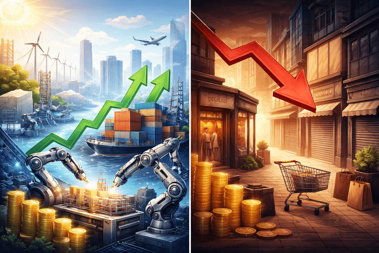 التصنيع والركود الاستهلاكي (Ai)