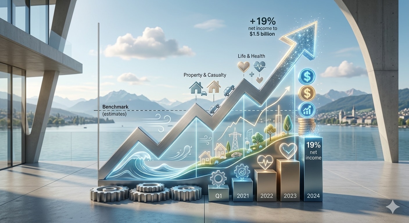 أرباح سويس ري تتجاوز التوقعات لتصل إلى 1.5 مليار دولار(AI)