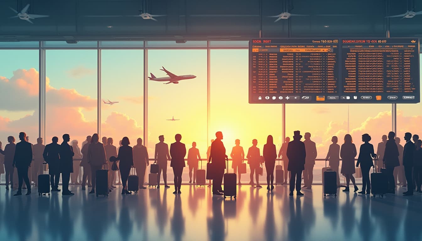 31 مليون مسافر يضغطون على أجواء أميركا في موسم عيد الشكر