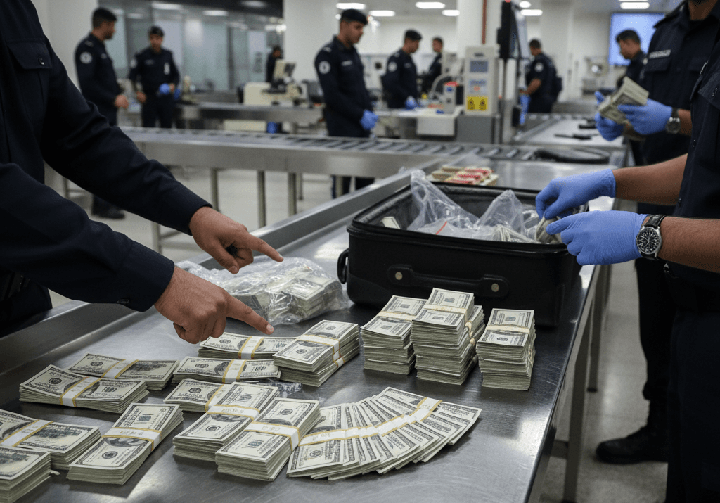 ضبط 220 ألف دولار مزيّف في مطار بيروت