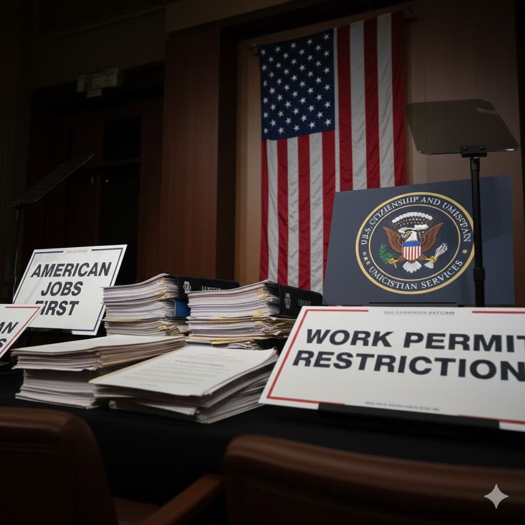 ترامب يفرض قيودًا جديدة على تصاريح العمل لطالبي اللجوء والمهاجرين