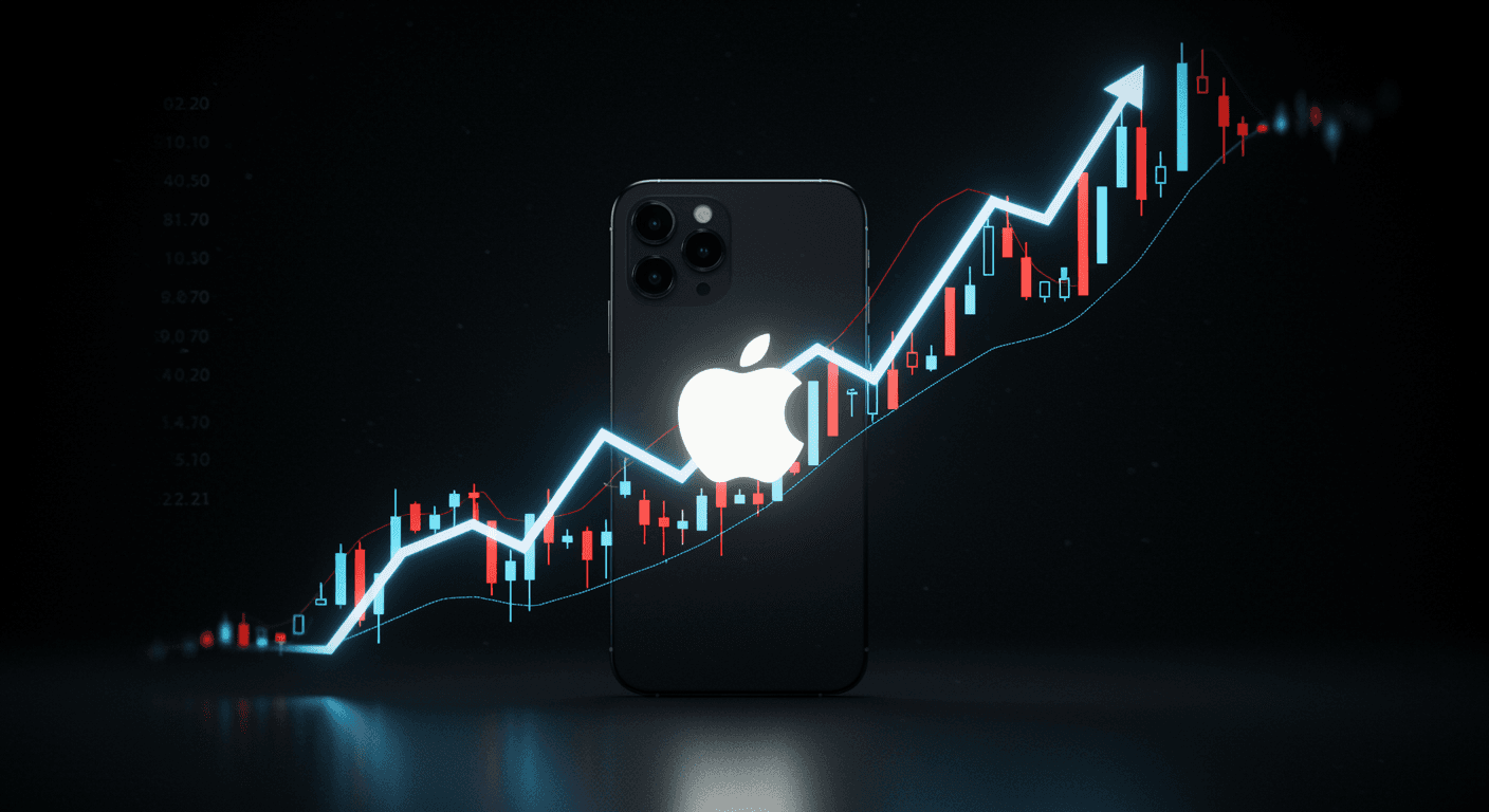تفاؤل الأسواق يدفع أسهم آبل إلى أعلى مستوى في 2025 بفضل نجاح iPhone 17 وترقيات التوصيات الإستثمارية