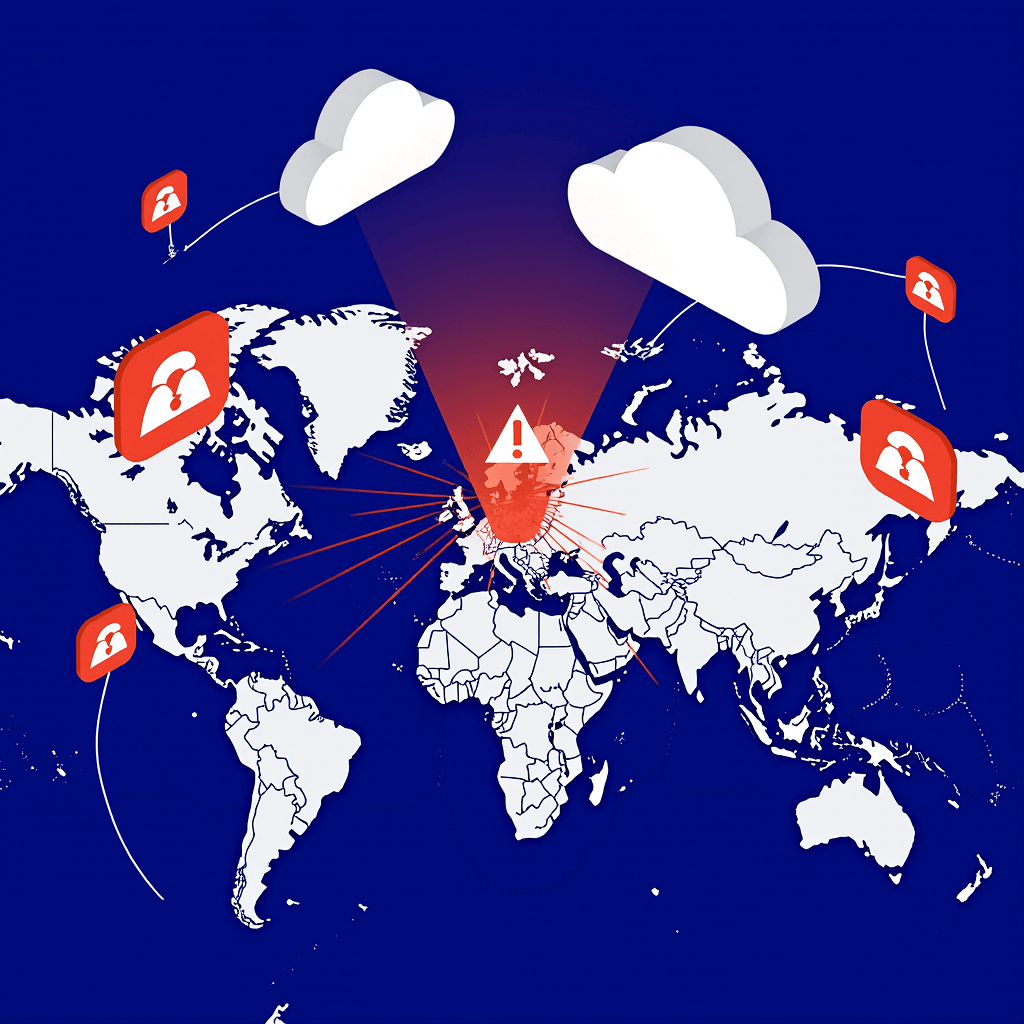 خلل في الانترنت AI