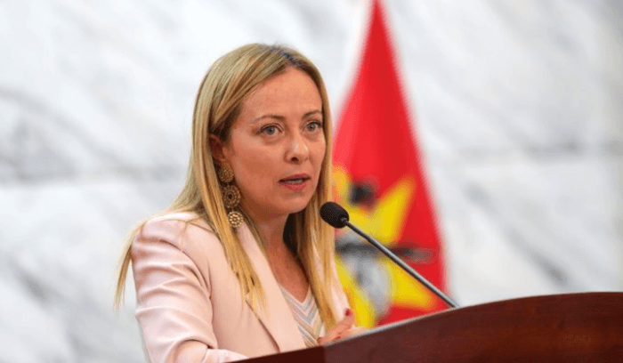 رئيسة الوزراء الإيطالية جورجيا ميلوني