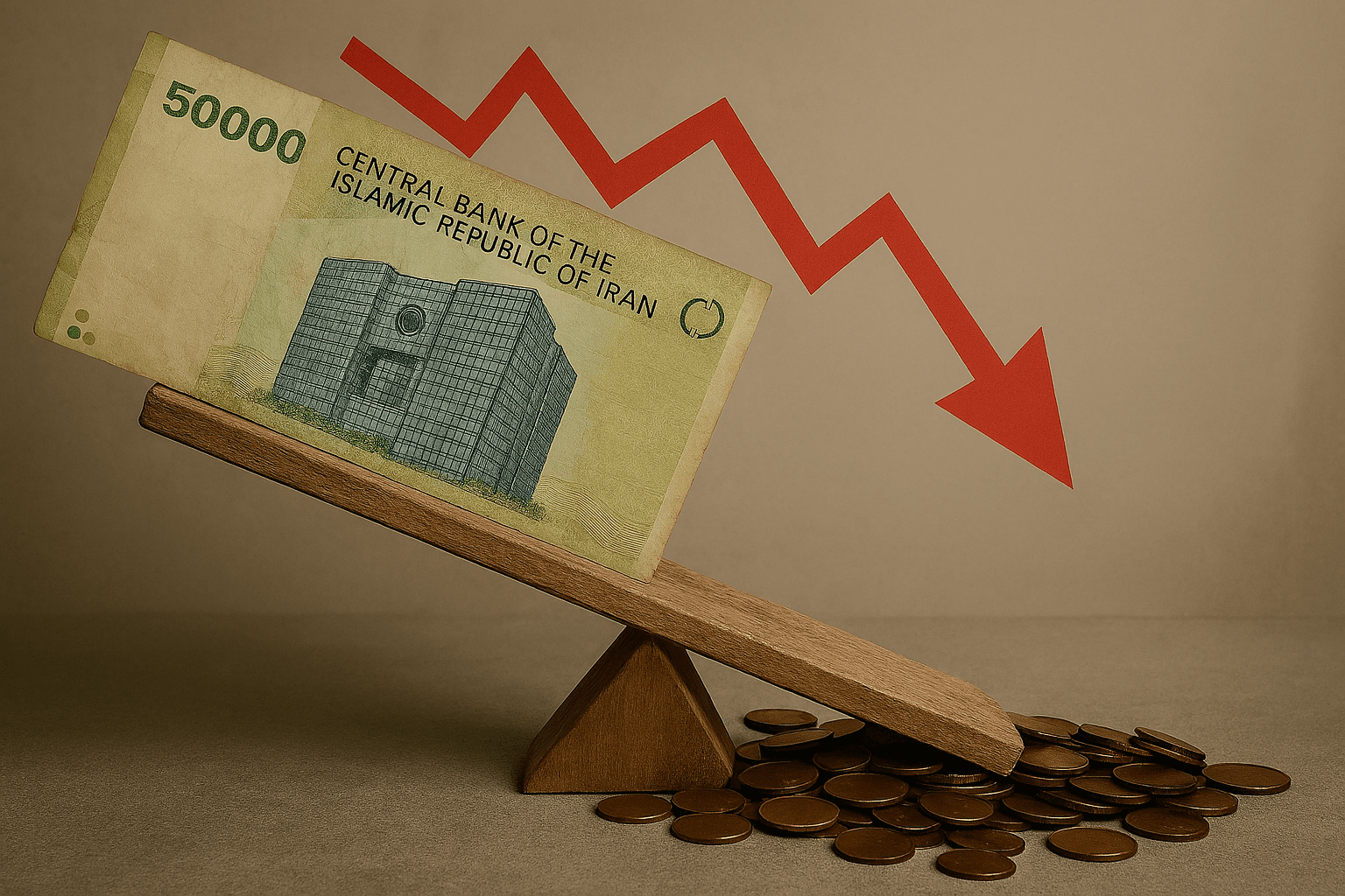 خسائر الريال الإيراني السنوية 102% بفعل العقوبات الأممية