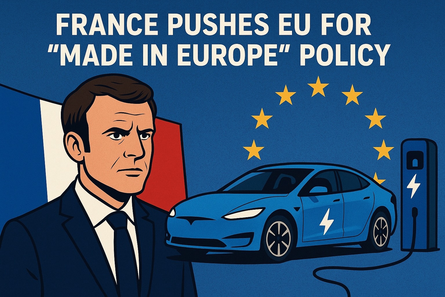 فرنسا تدفع الاتحاد الأوروبي لاعتماد سياسة "صنع في أوروبا" للسيارات الكهربائية