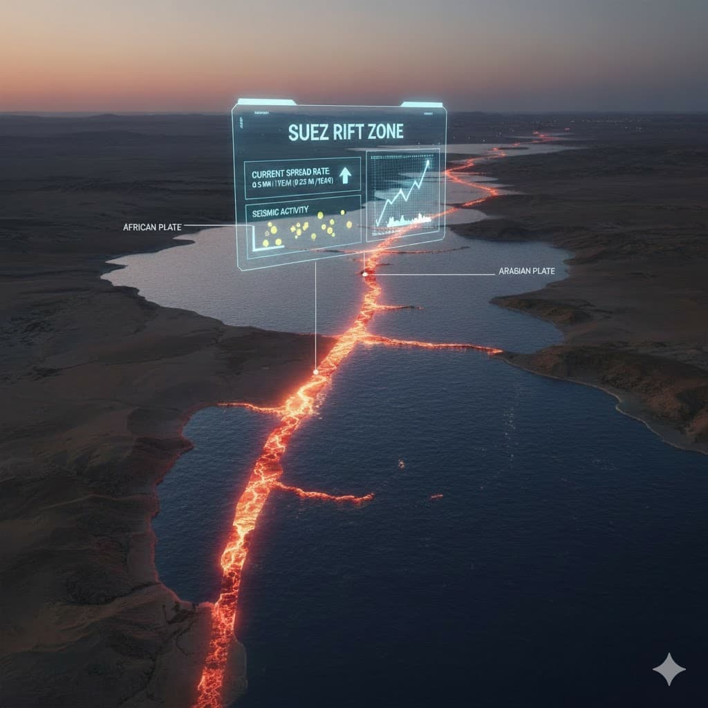 صدع السويس يتحرك ويفتح الباب لزلازل محتملة