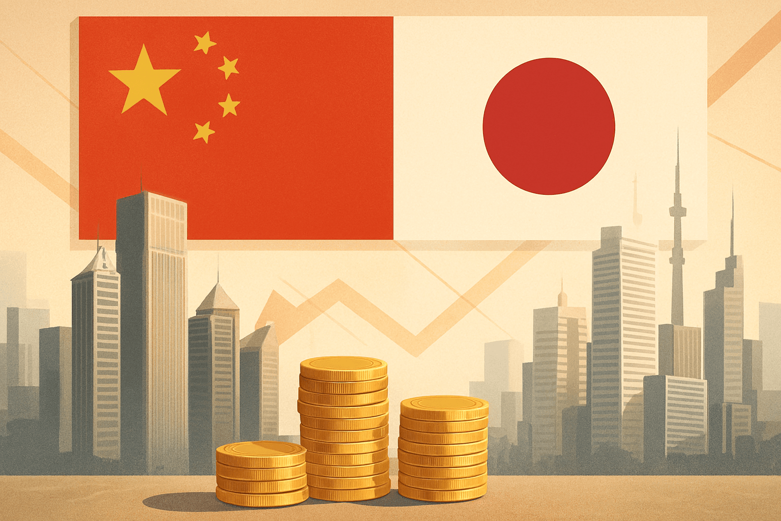 عائد السندات الصينية الأساسية يتجه للانخفاض دون نظيرتها اليابانية للمرة الأولى