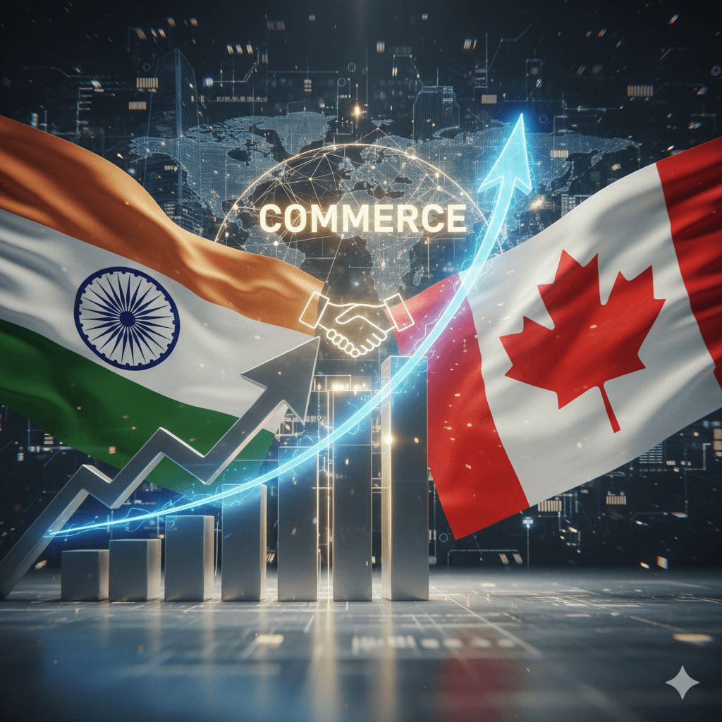 الهند وكندا تستأنفان مفاوضات اتفاقية تجارة حرة لتعزيز العلاقات الثنائية