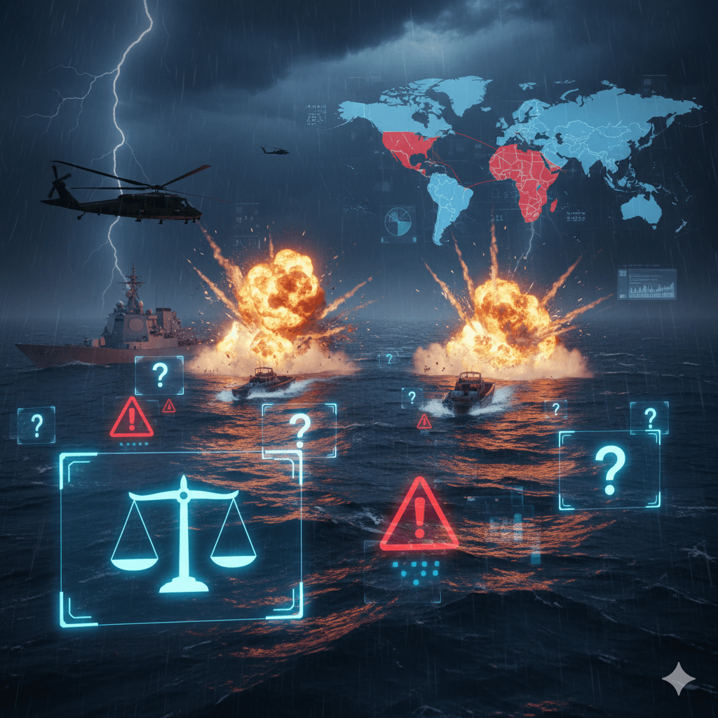 جدل قانوني حول غارات الولايات المتحدة على زوارق تهريب المخدرات