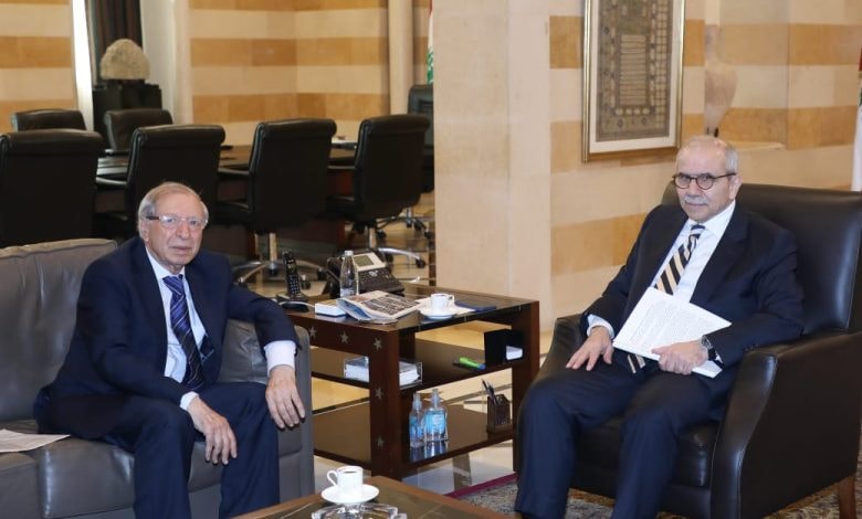 الرئيس سلام مستقبلاً عبد الهادي محفوظ، 22 تشرين الأول 2025 (وطنية)