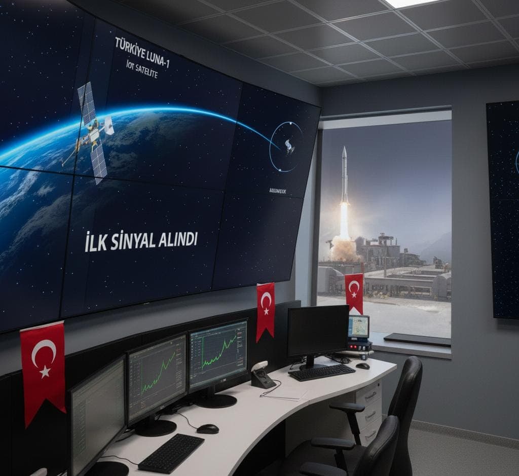 تركيا تنجح في إطلاق قمرها الصناعي لونا-1