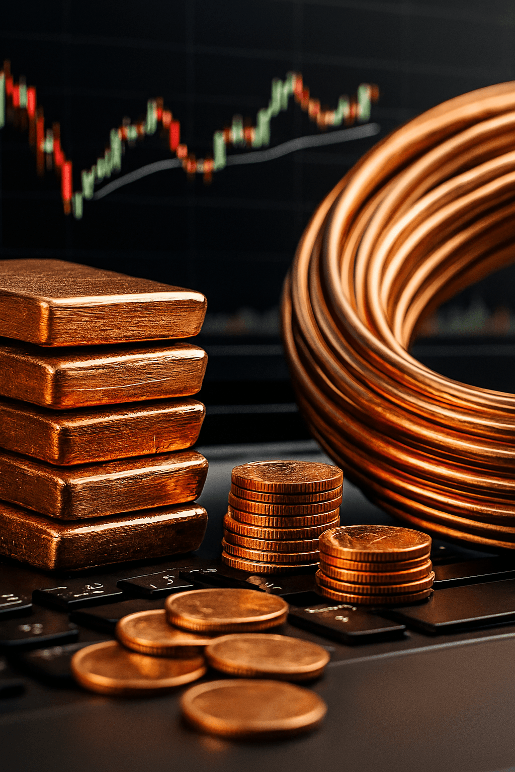 النحاس يحقق مكاسب بنسبة 25% منذ بداية 2025