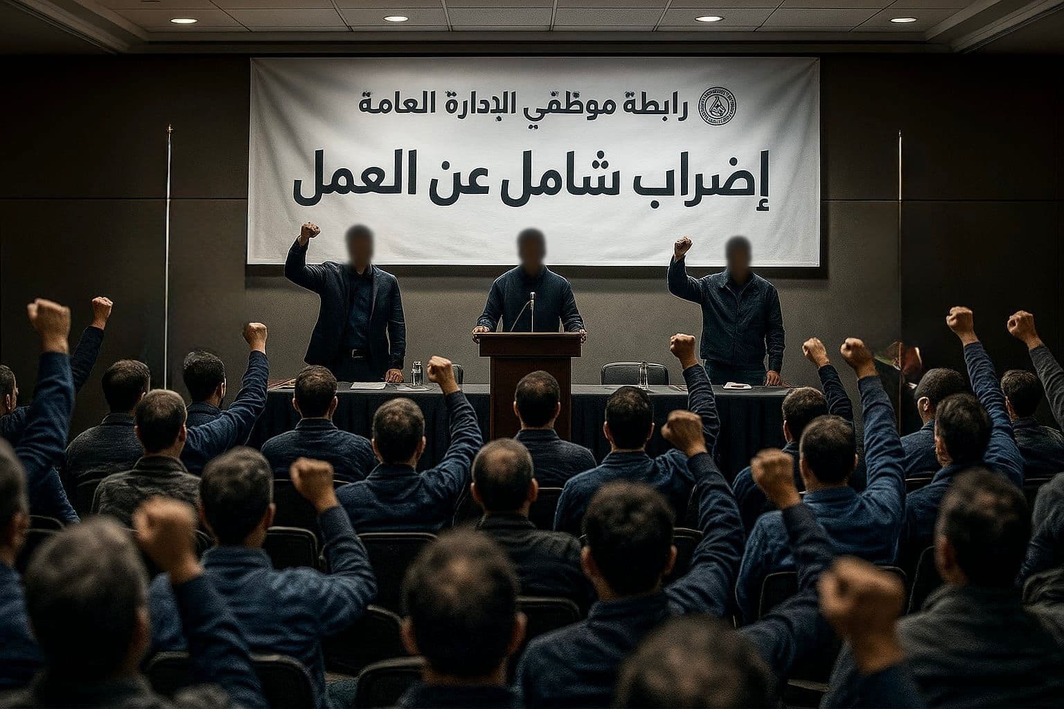 موظفو الإدارة العامة يعلنون الإضراب الشامل: "الكرامة أولاً، والحقوق تؤخذ ولا تعطى"