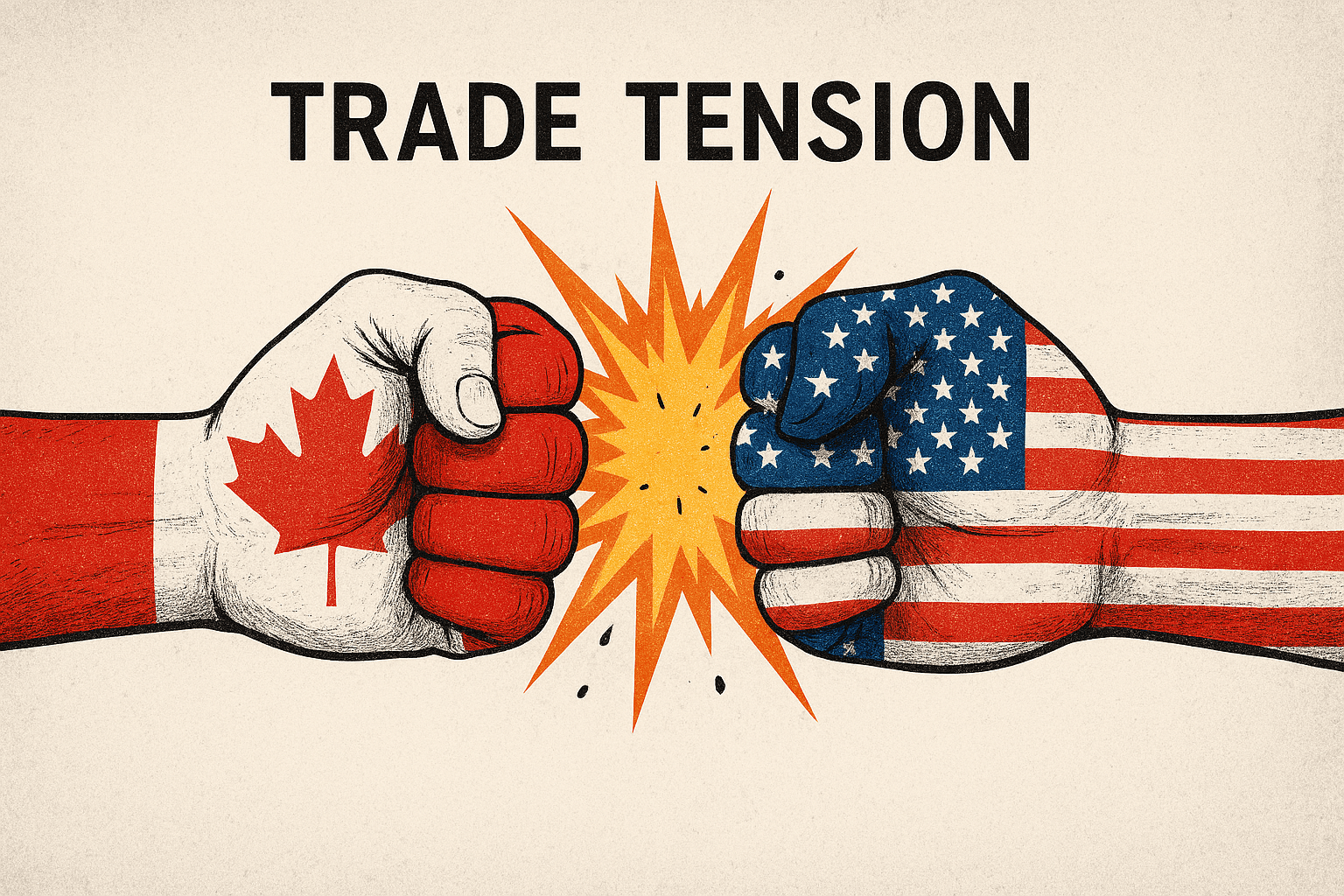 انخفاض مبيعات المصانع والجملة في كندا بتأثير الرسوم الجمركية الأميركية