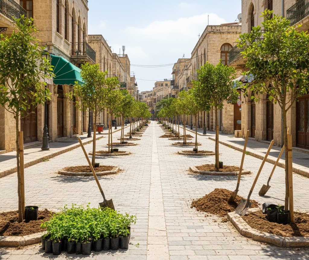 إطلاق برنامج وطني لتشجير جوانب الطرقات في لبنان