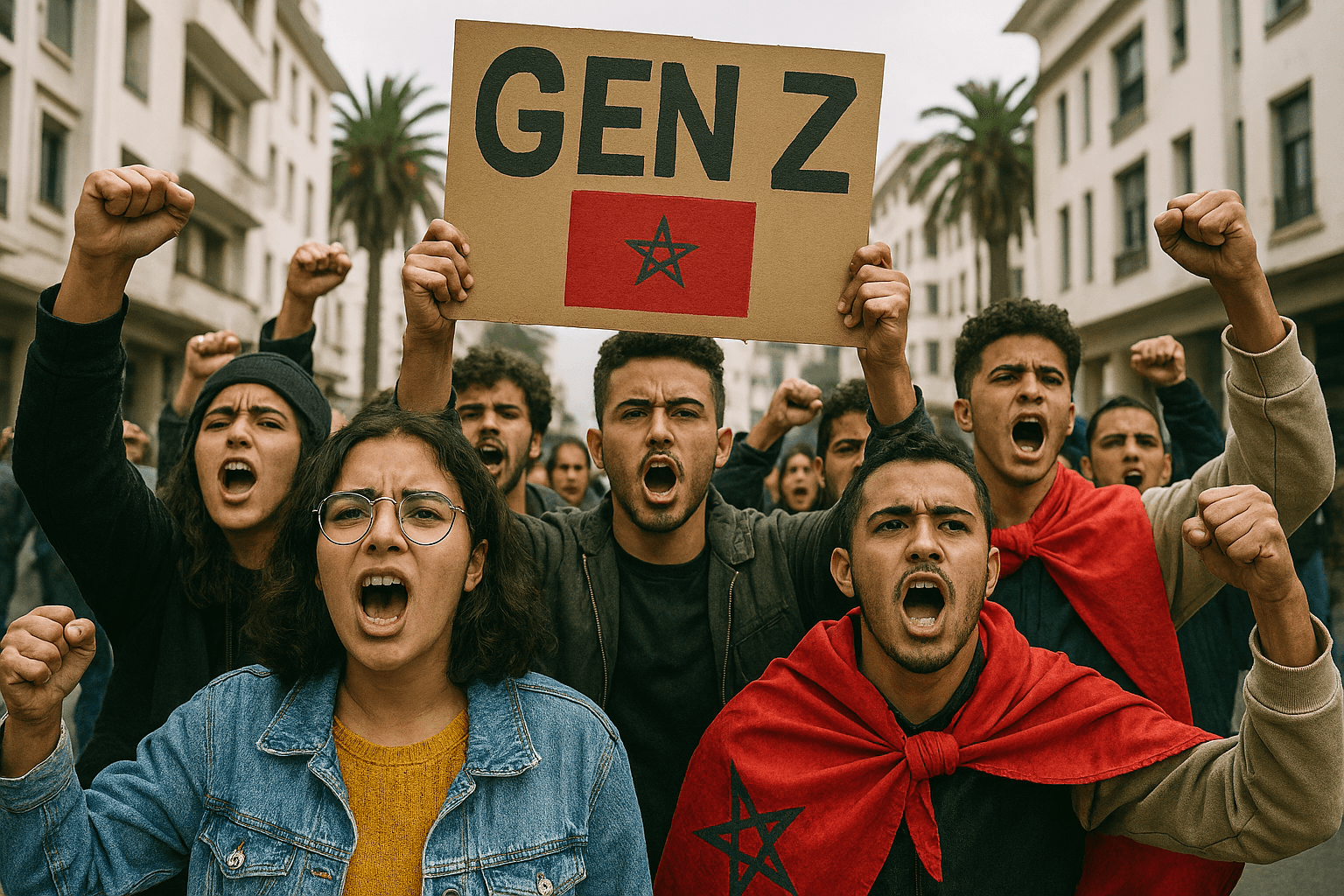 احتجاجات جيل زد في المغرب، 5 أكتور 2025