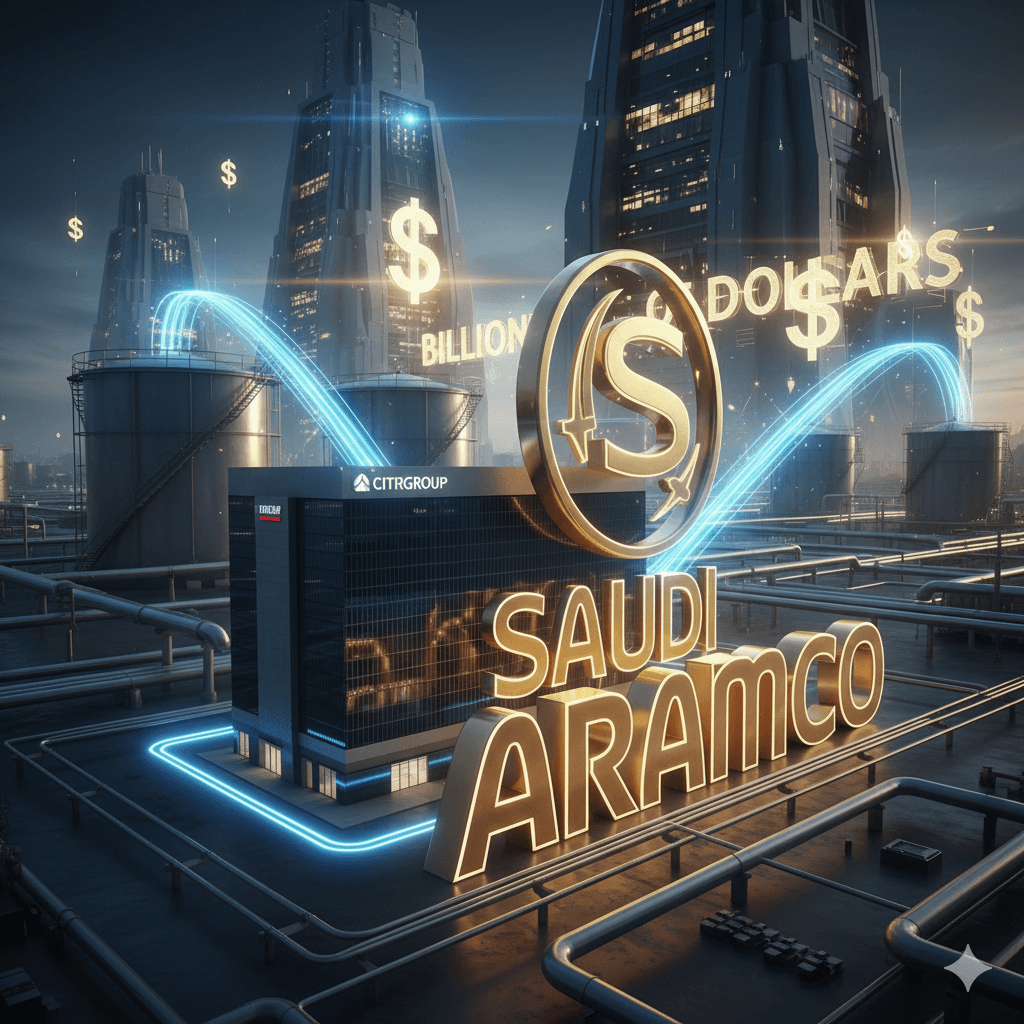 أرامكو تختار سيتي جروب لترتيب بيع حصة بمليارات الدولارات في محطات النفط