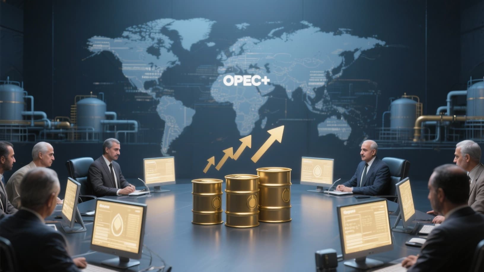 أوبك+ تبحث زيادة طفيفة في إنتاج النفط وسط مخاوف من تخمة في المعروض العالمي