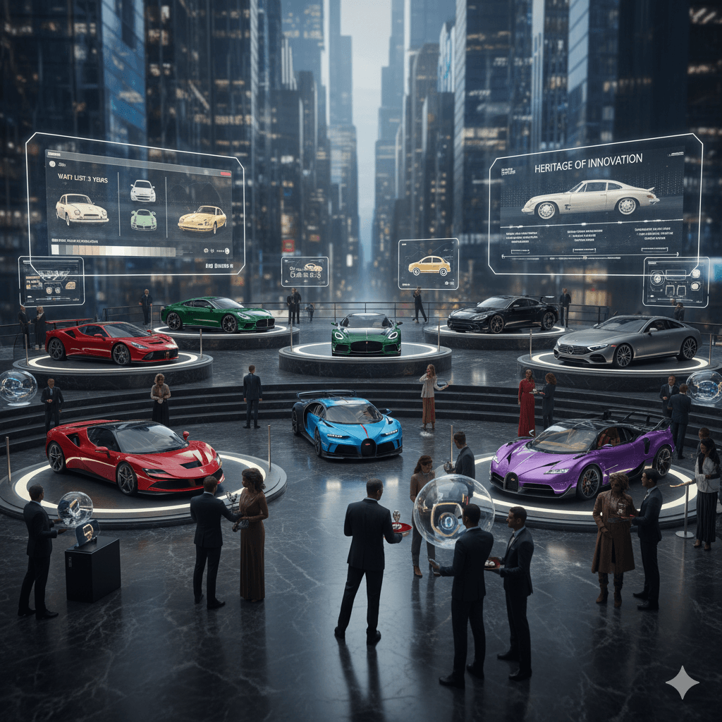 السيارات الفاخرة AI