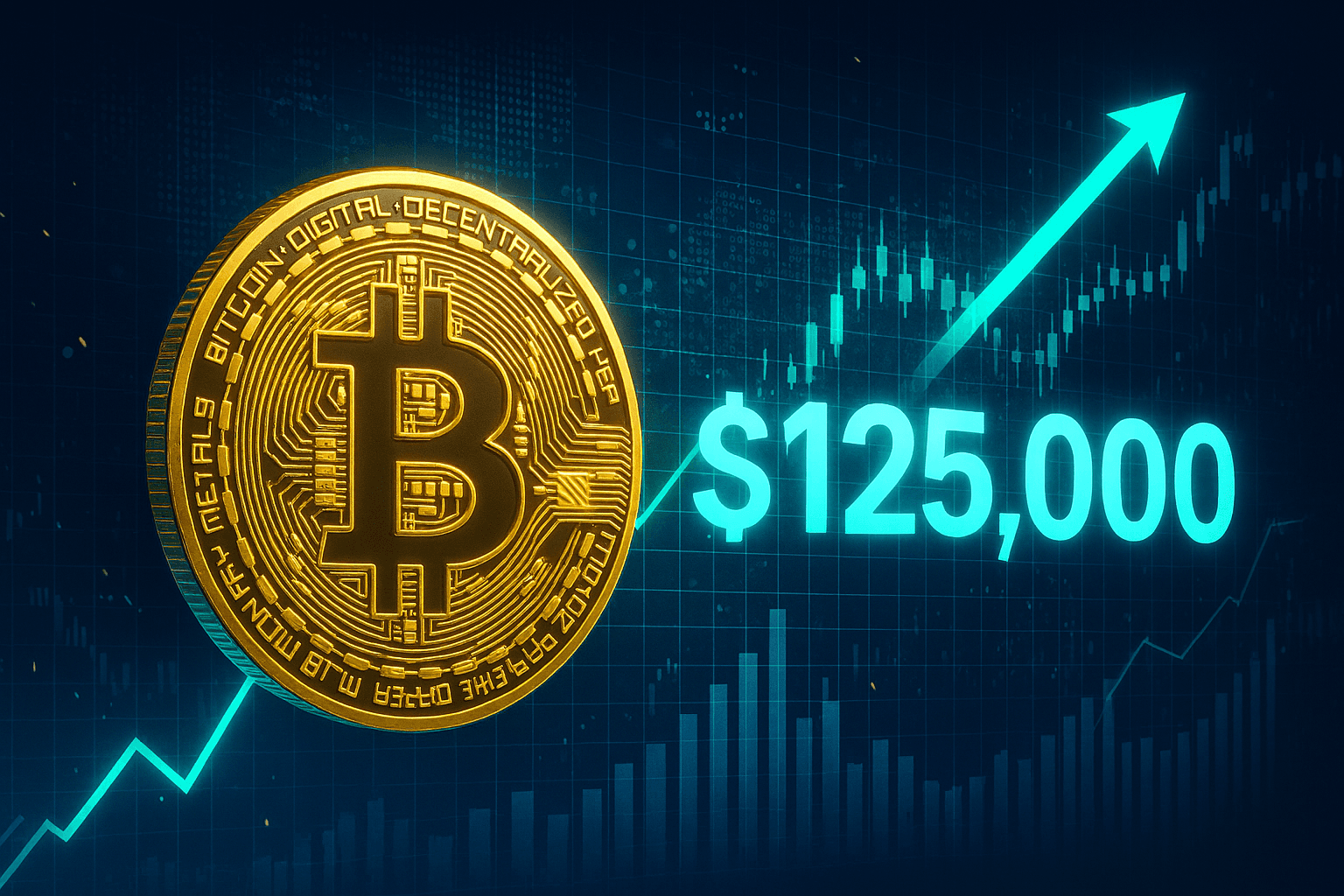 بيتكوين تتخطى 125 ألف دولار في فقزة تاريخية جديدة