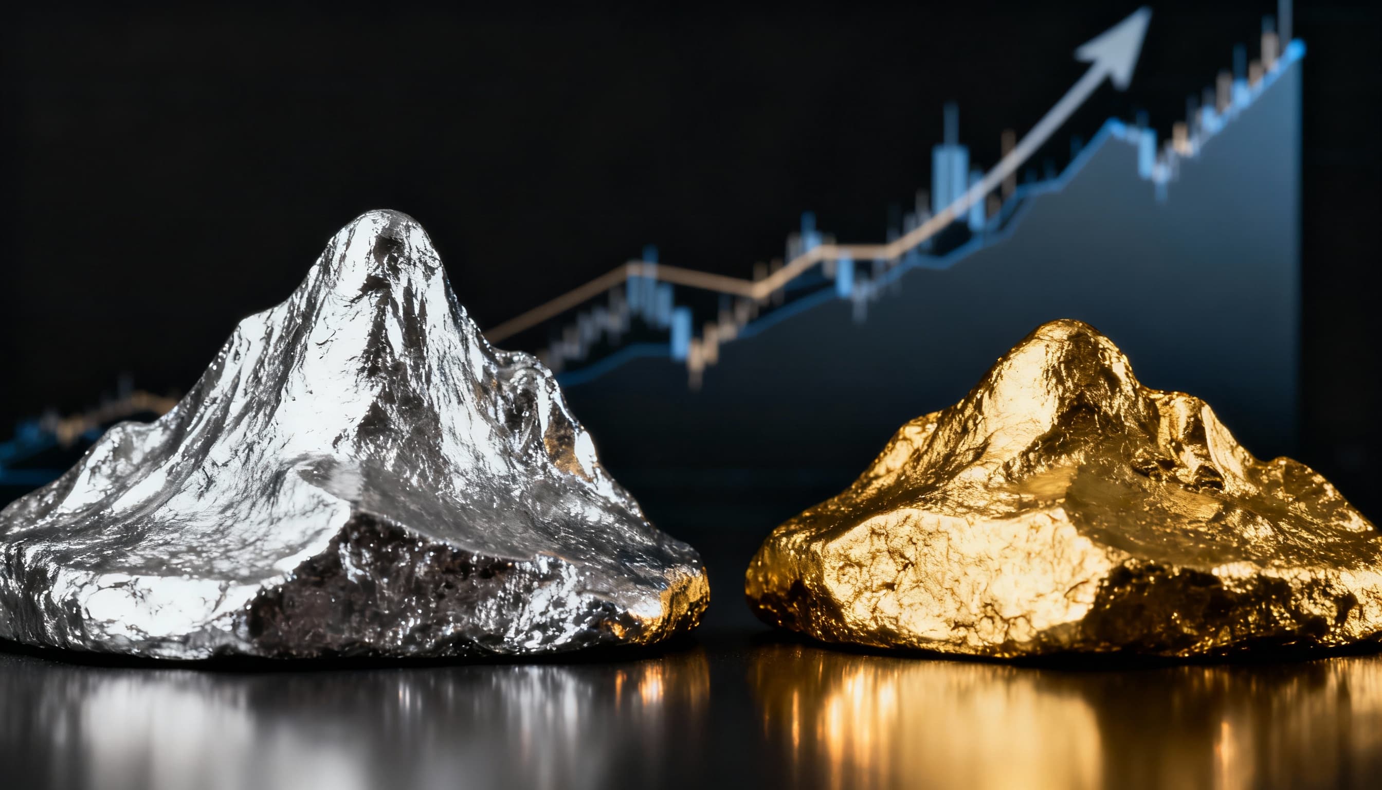 الفضة تلامس ذروة تاريخية والذهب يواصل الصعود