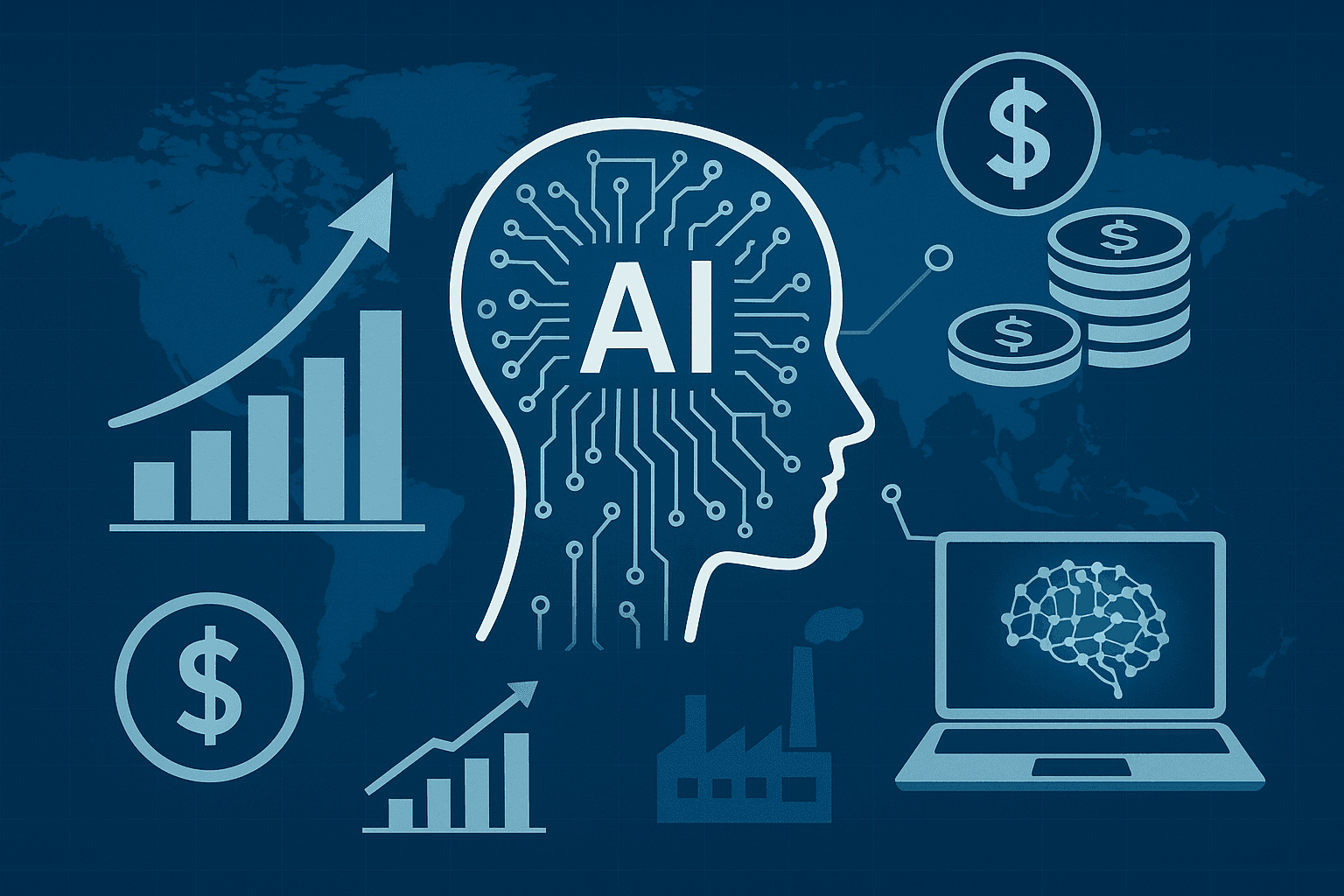 الذكاء الاصطناعي... محرّك جديد للنمو الاقتصادي والتحوّل الرقمي
