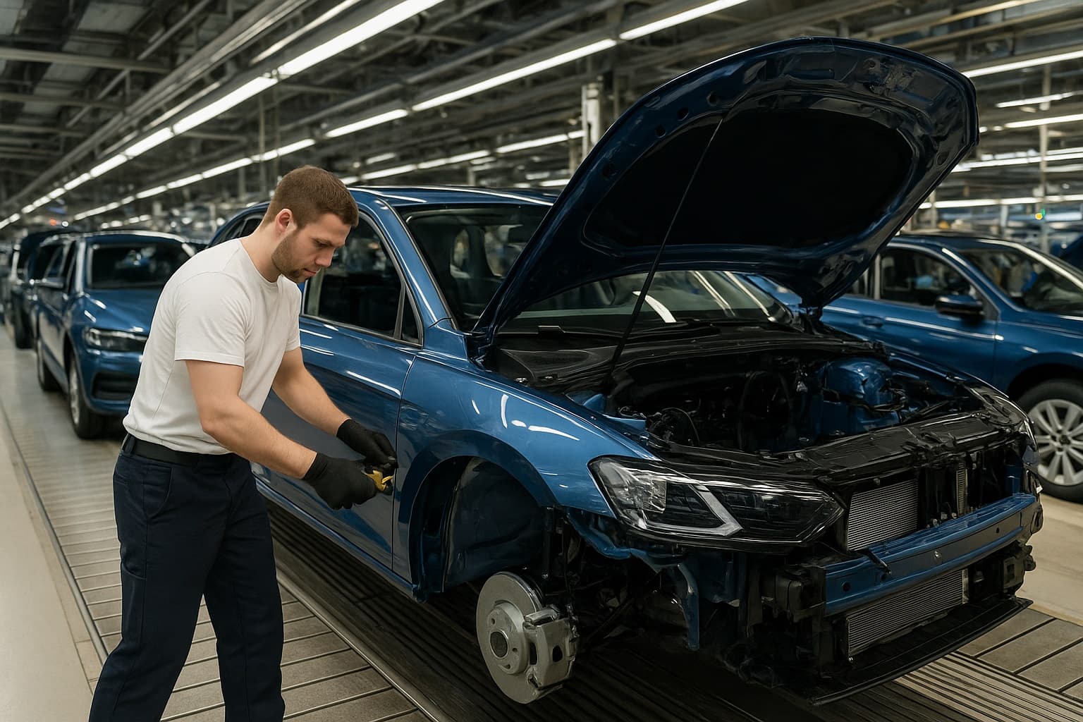 تعافٍ محدود للصناعة الألمانية بدعم من قطاع السيارات