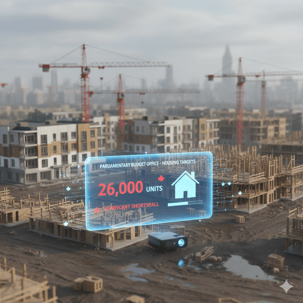 شكوك حول قدرة كندا على مضاعفة بناء المساكن