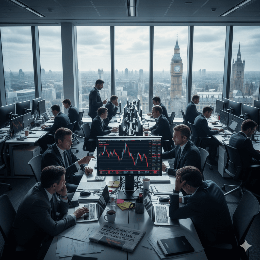 هزة مالية في بريطانيا بعد نشر مبكر لتحليل الميزانية