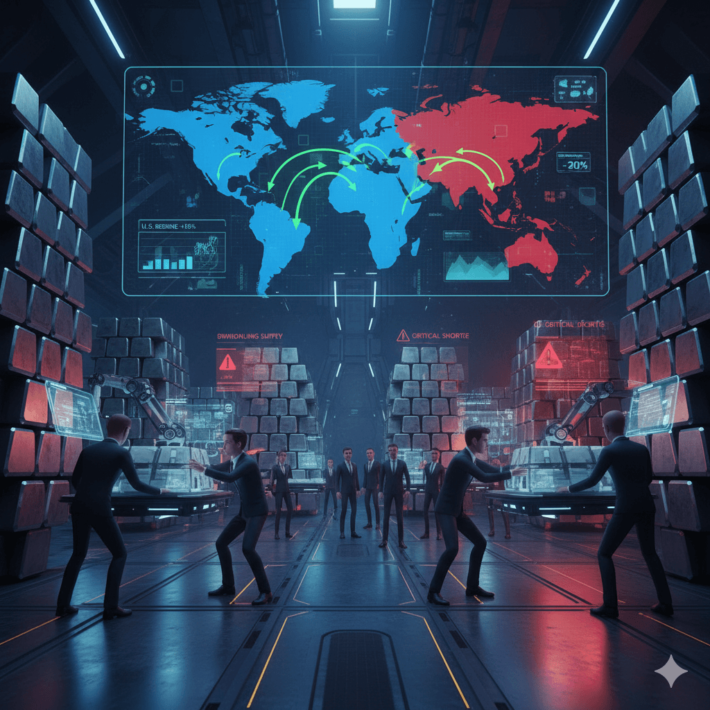 الشركات الأميركية تستحوذ على المعادن النادرة التي تحتاجها أوروبا لتحديث ترسانتها