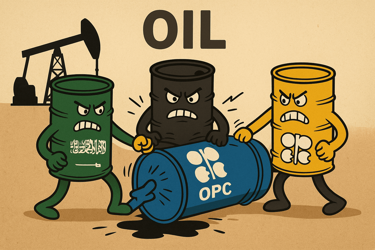 OPEC+ Eyes Fresh Oil Output Hike as Market Share Battle Heats Up
