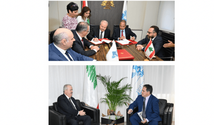 توقيع الإتفاقيتين المخصصتين لمشروع الطاقة المتجددة