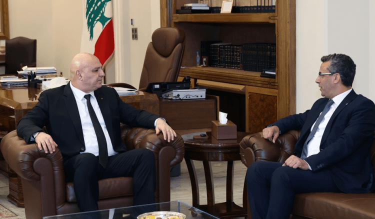 وزير الزراعة يعرض خطة تعزيز تصريف المنتجات اللبنانية في الأسواق العربية أمام الرئيس عون