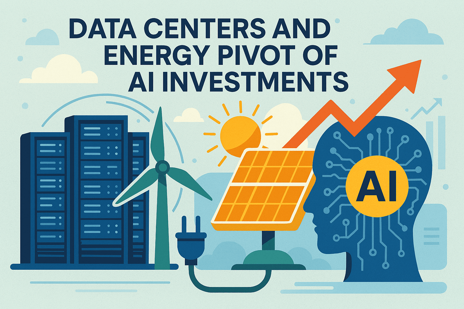 مراكز البيانات والطاقة محور استثمارات الذكاء الاصطناعي