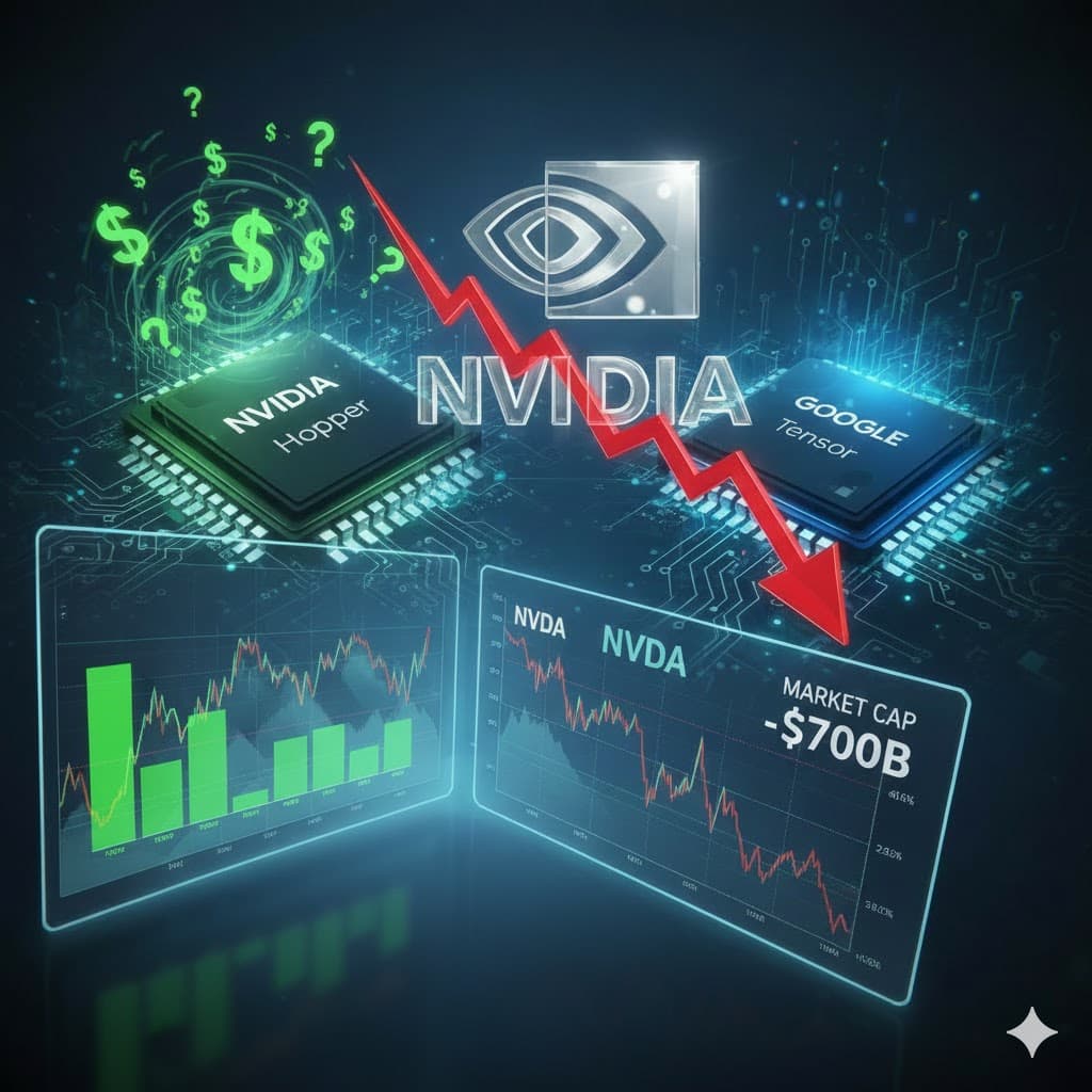 تراجع اسهم إنفيديا يعمّق قلق السوق مع تصاعد منافسة رقائق الذكاء الاصطناعي