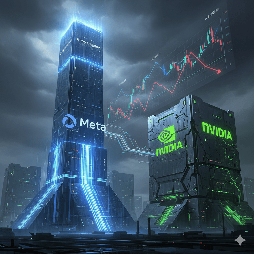 غوغل تعزّز صعود ألفابت ومحادثاتها مع ميتا تضغط على إنفيديا